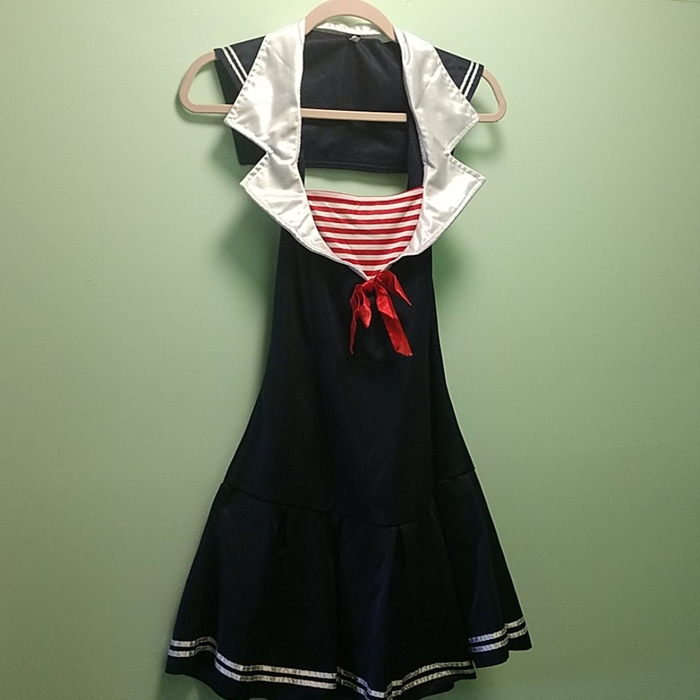 HALLOWEEN costume Sexy sailor. Size M/L